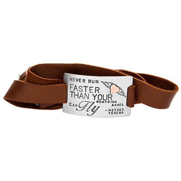 Picture of Silver Mother Teresa Wrap Bracelet
