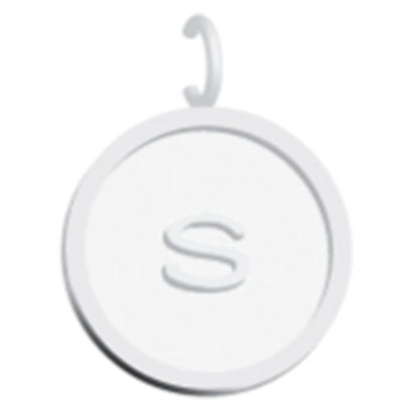 Picture of Raised Letter 3/4" Initial Charm